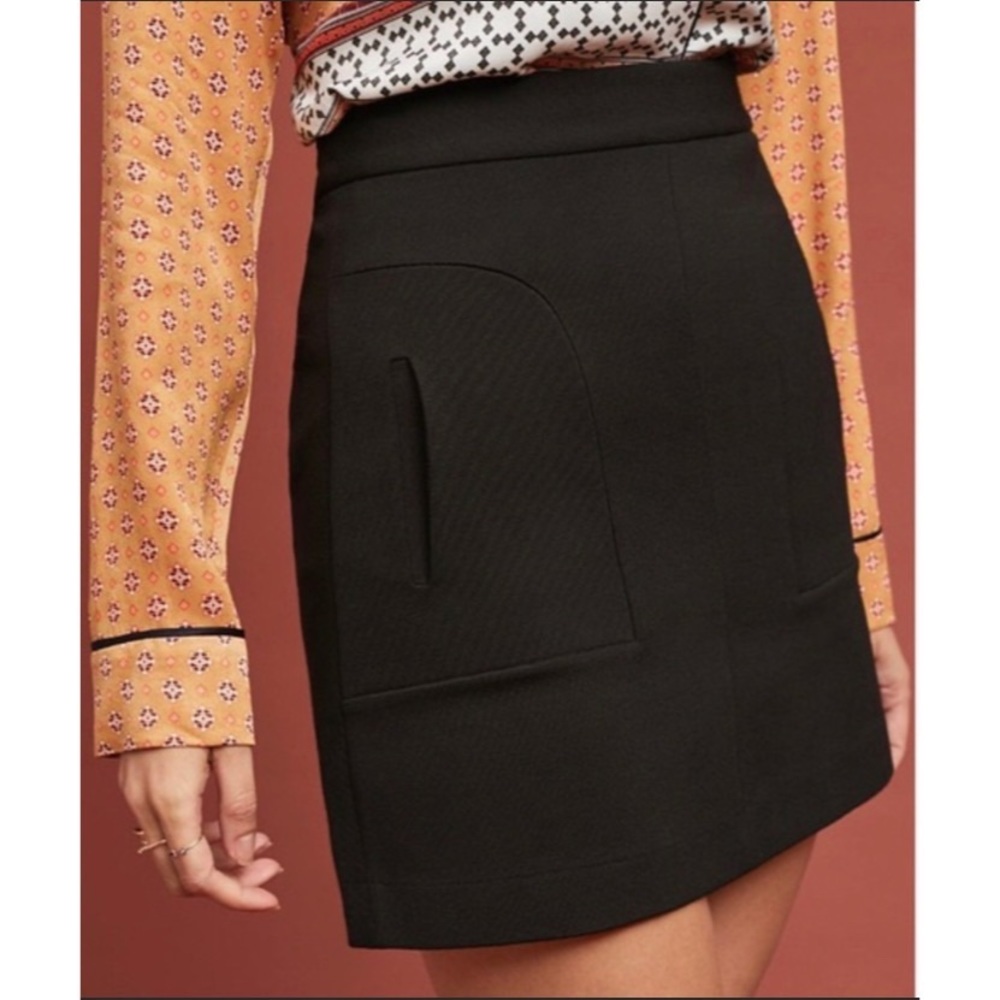 Anthropologie mini skirt